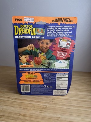 DOCTOR DEVAS RARE I Premier セット RARE TYCO DOCTOR DREADFUL 'SET #1 HEARTBURN BREW' DR DREADFUL 1996