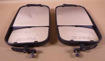 USGI M998 Humvee (LH) Black M32201-1 & (RH) M32201-2 Split Rear View Mirrors