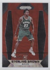 2017-18 Panini Prizm Ruby Wave Prizm Sterling Brown #188 fz4