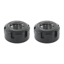 ER32UM Collet Nut 2pc Set Ball Bearing Type for CNC Milling Tool Holder