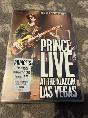 #ad Prince Live at the Aladdin Las Vegas DVD 2003 New Sealed 14 Performances $9.79