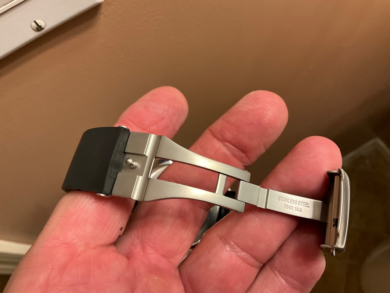 TISSOT SWISS MADE T-RACE AUTOMATIC CHRONOGRAPH T048427A SAPPHIRE CRYSTAL NR MINT