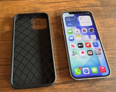 iPhone 12 64GB Weiß Entsperrt für alle Netze 98% Akku alle Originalteile
