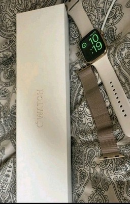 Apple Watch Series 7 GPS + Cellular   Edelstahl 41 mm