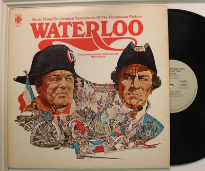 Soundtrack - Nino Rota Lp Waterloo On Paramount - Vg++ To Nm!/ Vg++