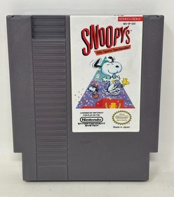 NES Nintendo - Snoopy's Silly Sports Spectacular - CIB Complete Partially Sealed