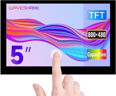 Waveshare 5'' zoll Touch Screen für Raspberry Pi mit DSI 