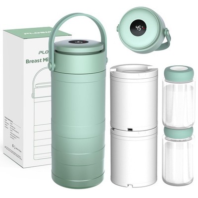 Portable Breast Milk Cooler, 24H 360° Cooling, Digital Temp Display, 22oz Cap...