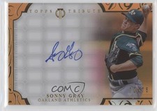 2015 Topps Tribute Auto Orange 70/75 Sonny Gray #TA-SG Auto i4p