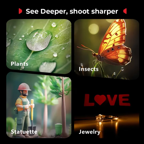 SmallRig RM-03 Macro Photography LED Flexiable Video Light for Insects Flower - Bild 6 von 6