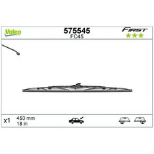 Scheibenwischer vorne rechts für Seat Cordoba 6K1 6K5 Ibiza 2 Inca 6K9 | 213813