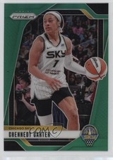 2024 Panini Prizm WNBA Green Prizm Chennedy Carter #66 18wa