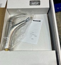 Hansgrohe 04076 Allegro E 1.75 GPM Pull-Out Kitchen Faucet Steel Optic Finish