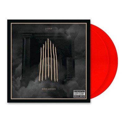 J. Cole - Born Sinner HHV Germany Exclusive Translucent Re (2013 - EU - Reissue)