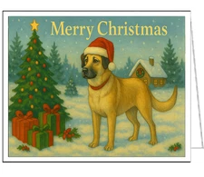 Anatolian Shepherd Christmas Cards - Set of 6