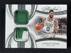 2024-25 Panini Flawless Jayson Tatum #DP-JYT Dual Jerseys Patches Celtics /25