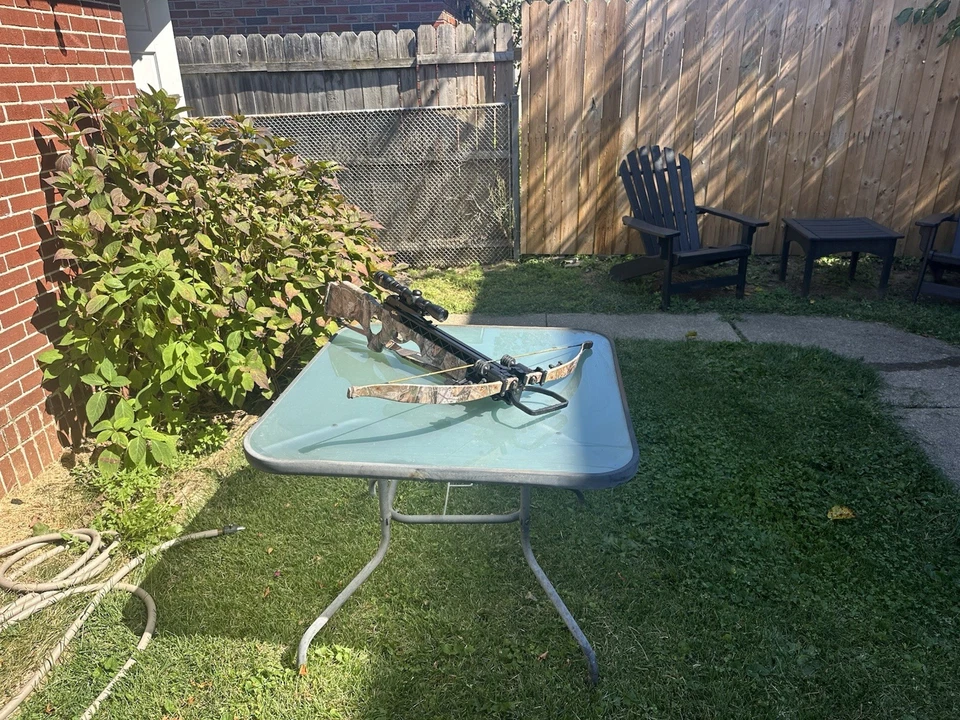 Ballesta recurva Excalibur Ibex usada arco de tiro con arco camuflaje ambidiestro Foto 2 de 4