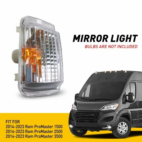 For 2014-2021 RAM PROMASTER 1500 2500 3500 DRIVER Side Mirror Turn Signal Light