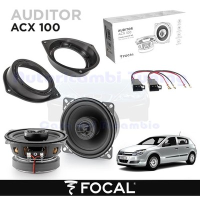 Focal Auditor ACX100 Lautsprecher Hinten Lautsprecher 100mm 60w für Opel Astra H