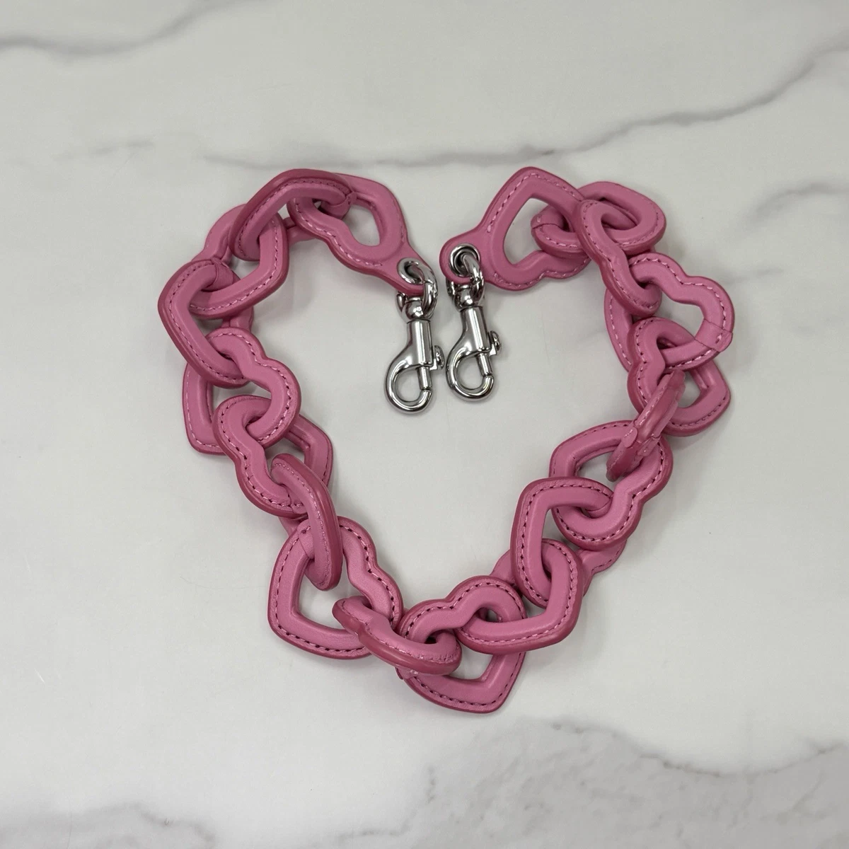 バッグ COACH Pink Leather Chain Party Bag Y2K 25+ Coach Pink Shoulder Bag Bags & Handbags for Women for sale