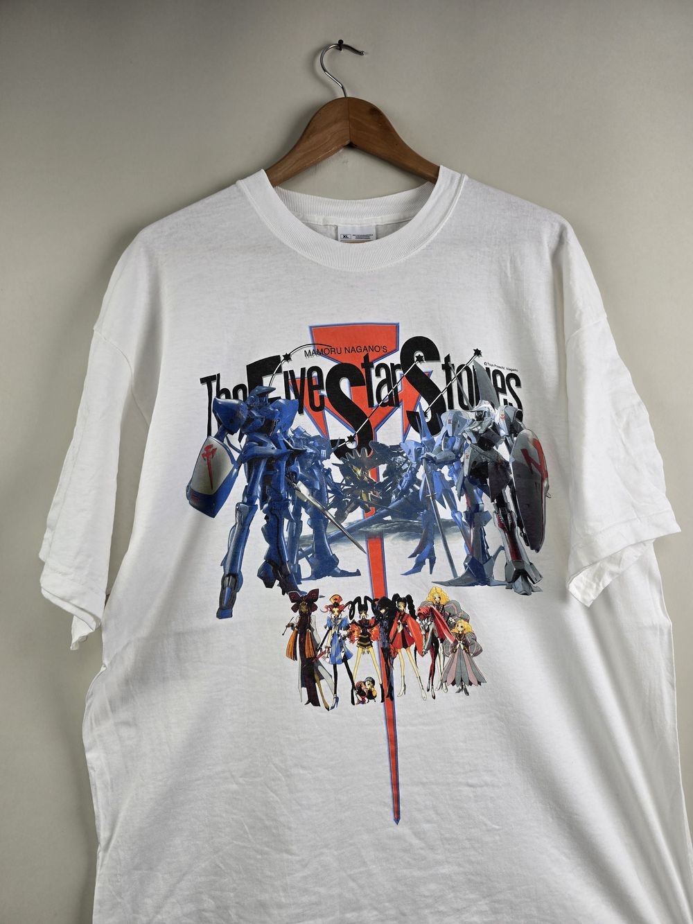 2000 Five star stories Screen Stars Mecha Anime Tee unisex all sizes QT2773
