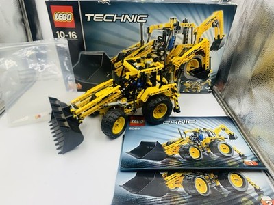 Lego Technic 8069 Backhoe Loader Baggerlader boxed w/instructions