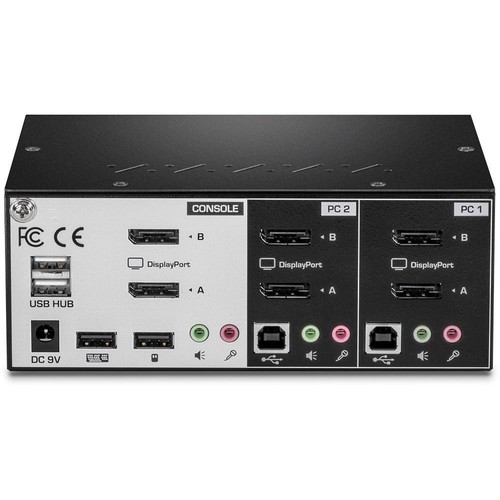 TRENDnet 2-Port Dual Monitor DisplayPort KVM Switch (tk-240dp) (tk240dp) - Picture 3 of 6