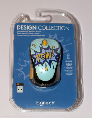 Logitech M317 POW Wireless Mouse Design Collection NEW Sealed