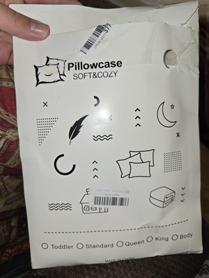 Set Of 2 Pink Queen-Sized Pillowcase (M2)