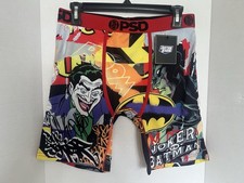 PSD Mens Boxer Brief THE JOKER Size LARGE NWT