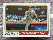 Jesse Scholtens 2023 Topps Heritage High Number #625 Chicago White Sox RC
