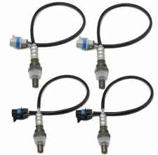 4 Up&Downstream Oxygen Sensor  04-07 Chevy Express GMC Savana 1500 2500 3500 L4