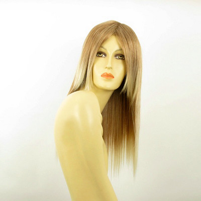 Perruque Synthétique Mi-longue Victoire 27t613 - Blond Clair Cuivré Méché - Neuve Avec étiquettes