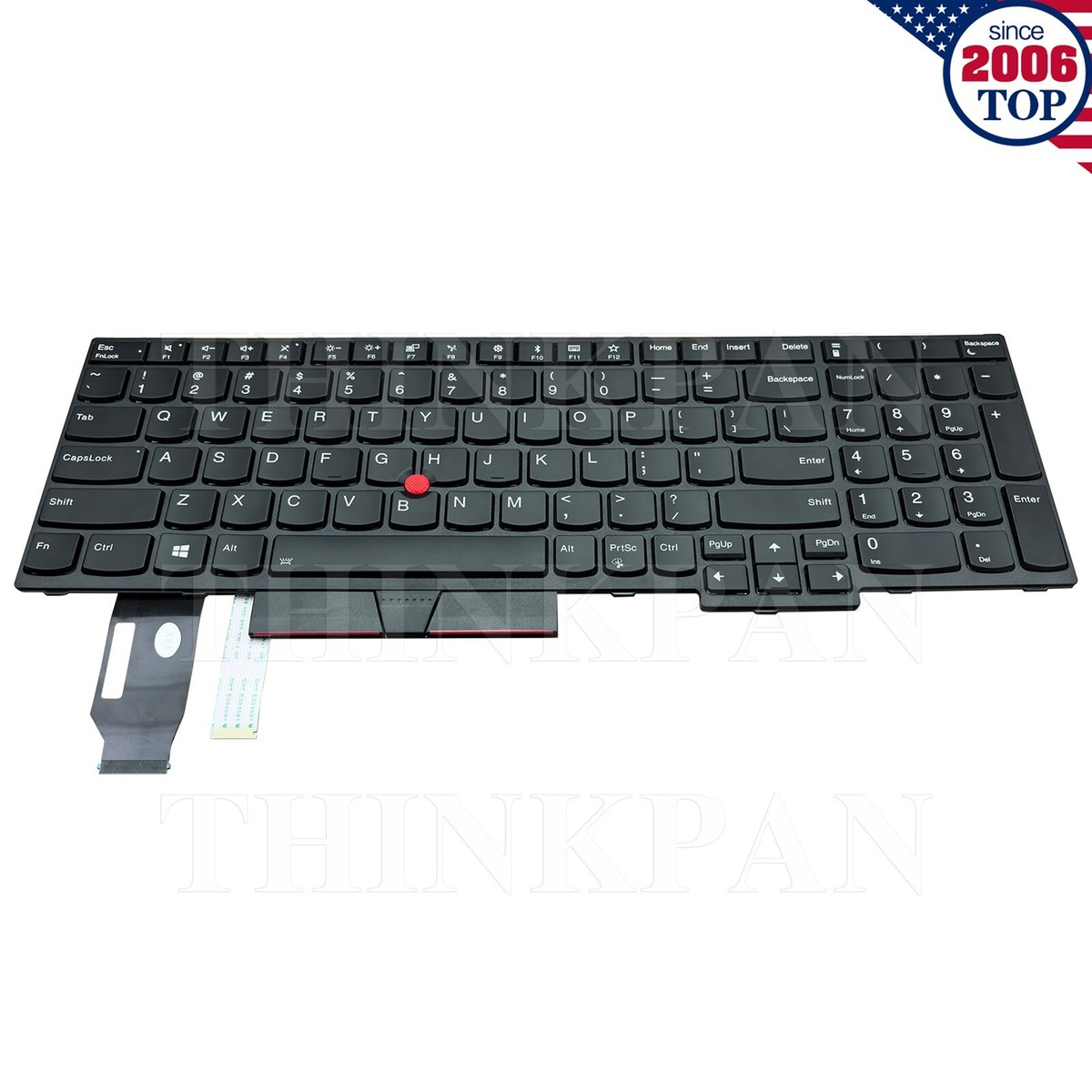 New US Backlit keyboard w/ Pointer for Lenovo ThinkPad E580