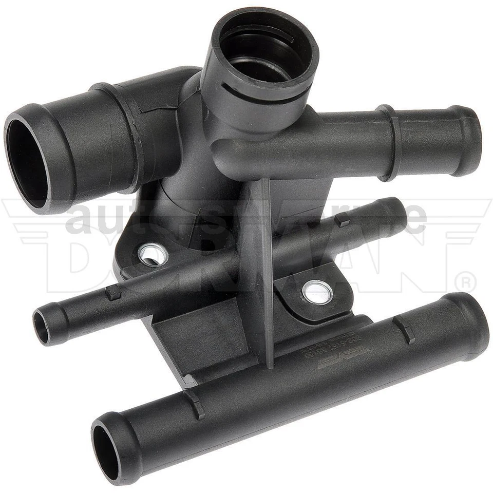 Salida de agua de refrigerante del motor para Volkswagen Golf 2007 2,0 L Foto 3 de 4