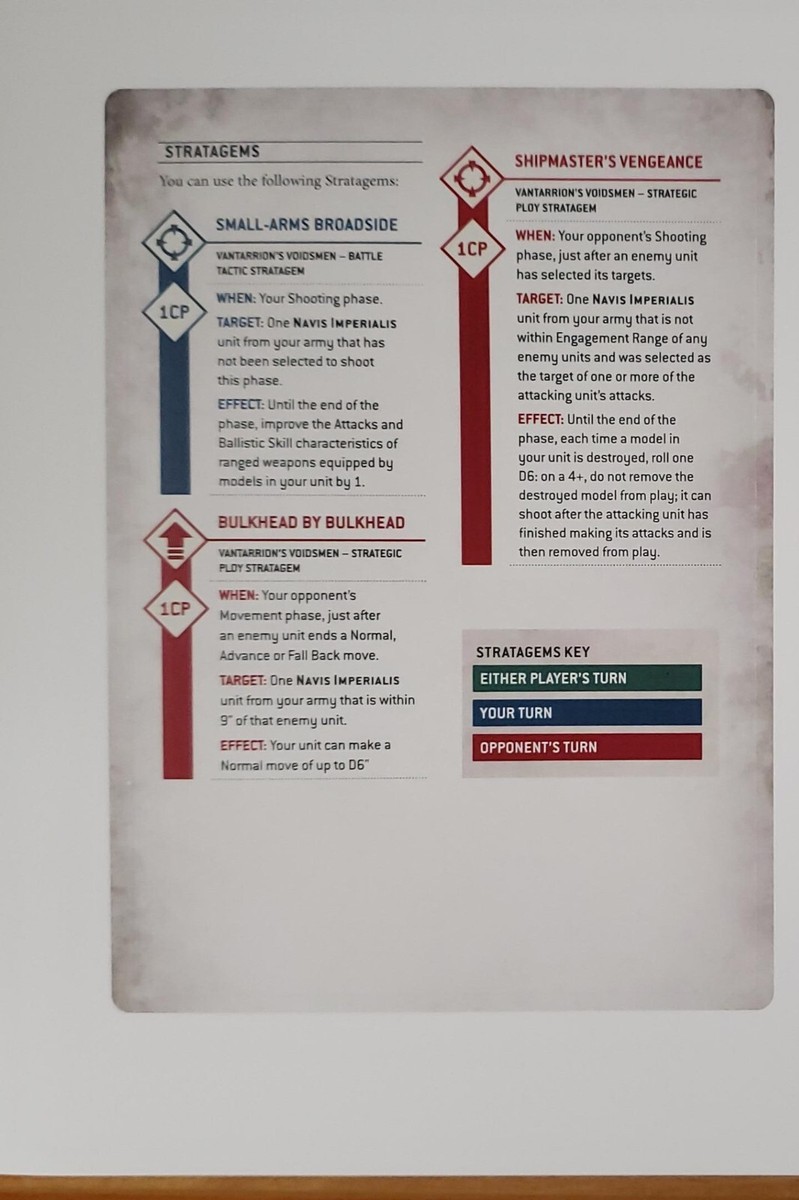 Cartes Datasheet Grey Knights Warhammer 40K 10e édition - Neuf, Livraison USA Gratuite