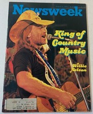 August 14, 1978 NEWSWEEK~Willie Nelson,Pete Rose,Eyes Of Laura Mars,The Swarm August 14, 1978 NEWSWEEK~Willie Nelson,Pete Rose,Eyes Of Laura Mars,The Swarm