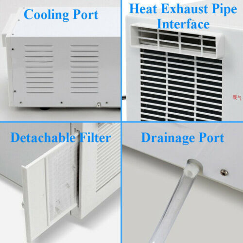 Klimagerät Luftkühler Klimaanlage Mobiles Ventilator Aircooler Luftbefeuchter - Bild 13 von 15