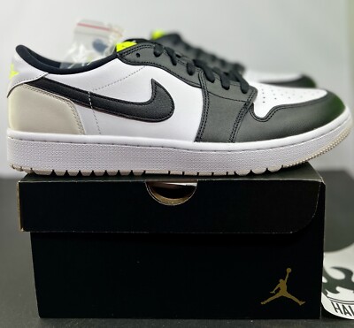 Nike Air Jordan 1 Retro Low Golf Phantom Volt | Men Sizes 5 Nike Air Jordan 1 Retro Low Golf Phantom Volt | Men Sizes 5