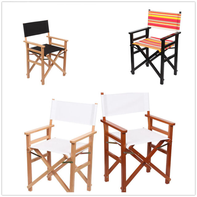 Casual Replacement Directors Chairs Cover Canvas Seat Covers Set Outdoor Garden OR10925