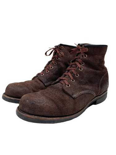 U.S. WORLD WAR 2 ORIGINAL NYLON BROWN MILITARY 40" BOOT LACES 1 PAIR NOS*