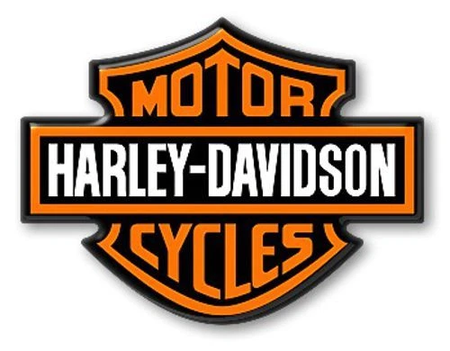 LABELBIKE ADESIVO in RESINA 3D STEMMA LOGO per SERBATOIO MOTO HARLEY DAVIDSON CUSTOM 95x70