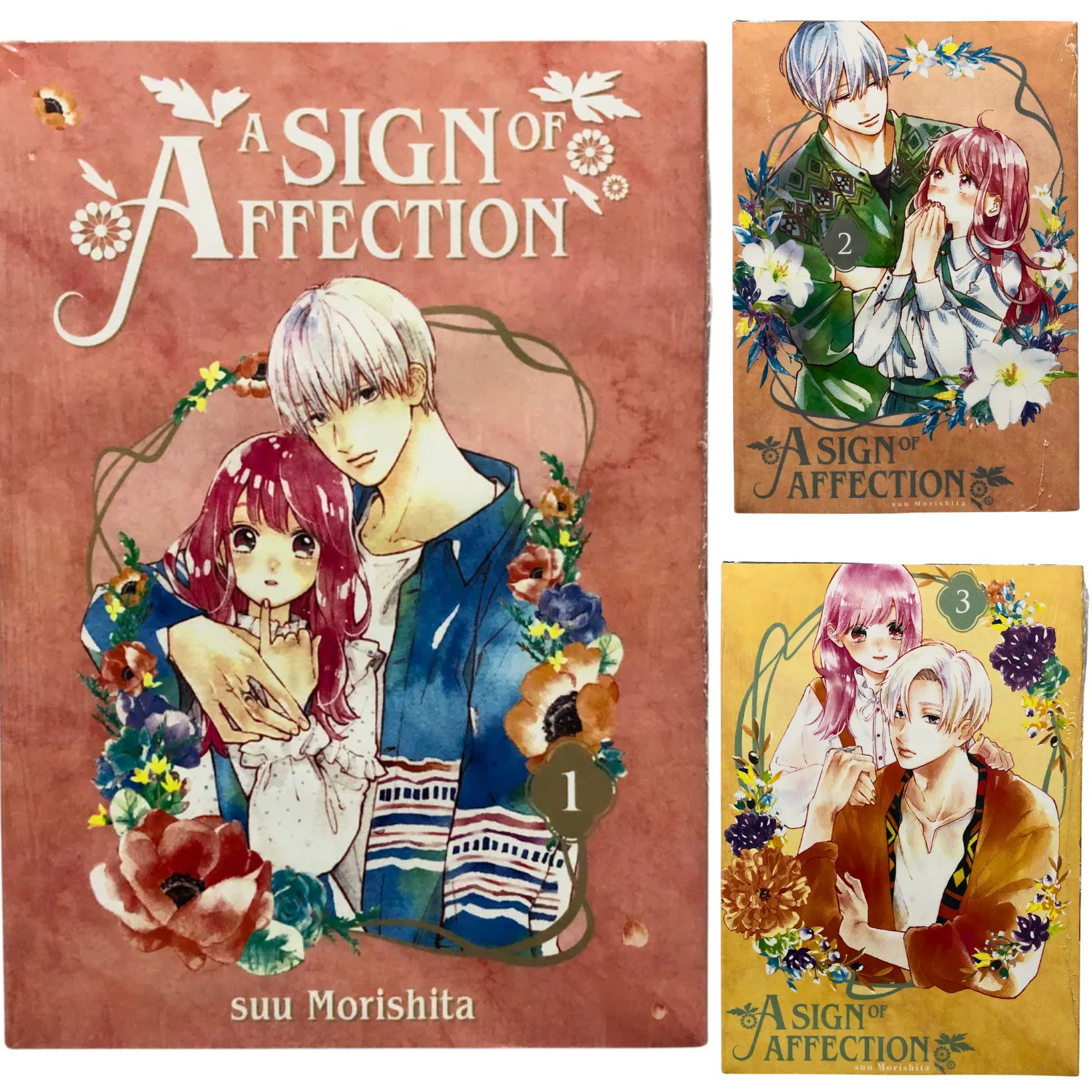 Manga A Sign Of Affection 1-9 versión en inglés cada volumen se vende por separado