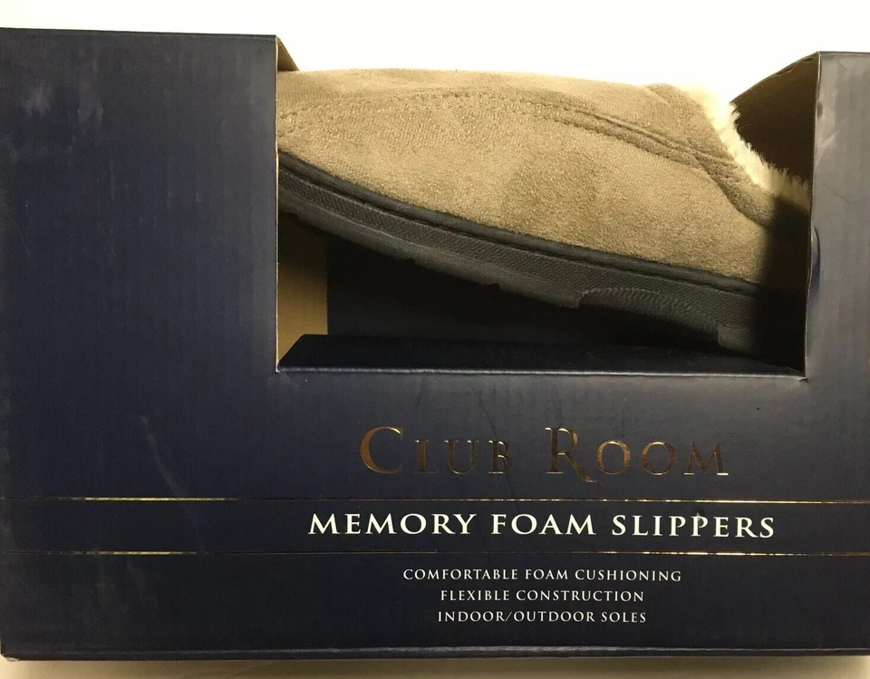 Zapatillas de espuma viscoelástica Club Room para hombre elige tu talla y color, te las enviamos gratis Foto 4 de 4