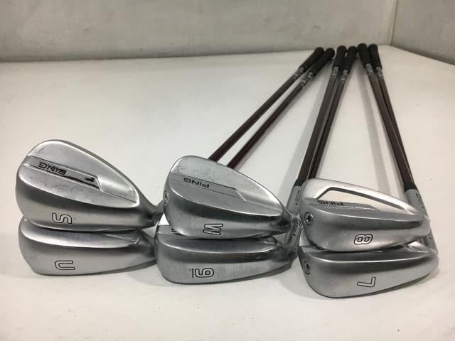 PING アイアンセット G700 #6〜9,W,U,S 7本 Fubuki Ping G700 Irons #6-9.W(5Clubs)/FUBUKI/Flex:R/Black Dot/Iron