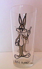 Pepsi Collector Series Bugs Bunny Drinking Glass 1973 Vintage 6.5"