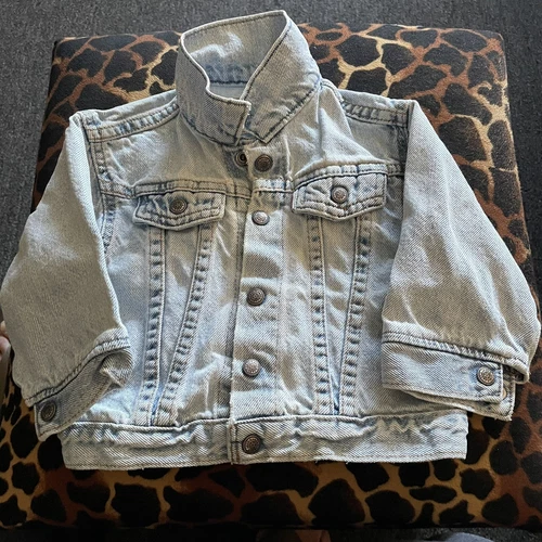 Levi genuine Vintage white tab child size 18 Jacket From 70s/80s