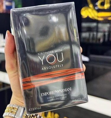 Stronger With You ABSOLUTELY 3.4oz Parfum Spray With in box.