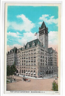 VTG Postcard Post Office Department, Washington, D.C.