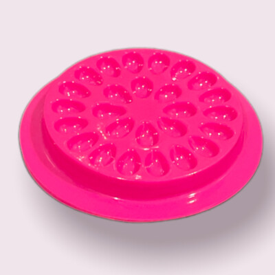 300 Pcs  UV Eyelash  Glue Holder /Nails Design Flower Cup  USA Small Business